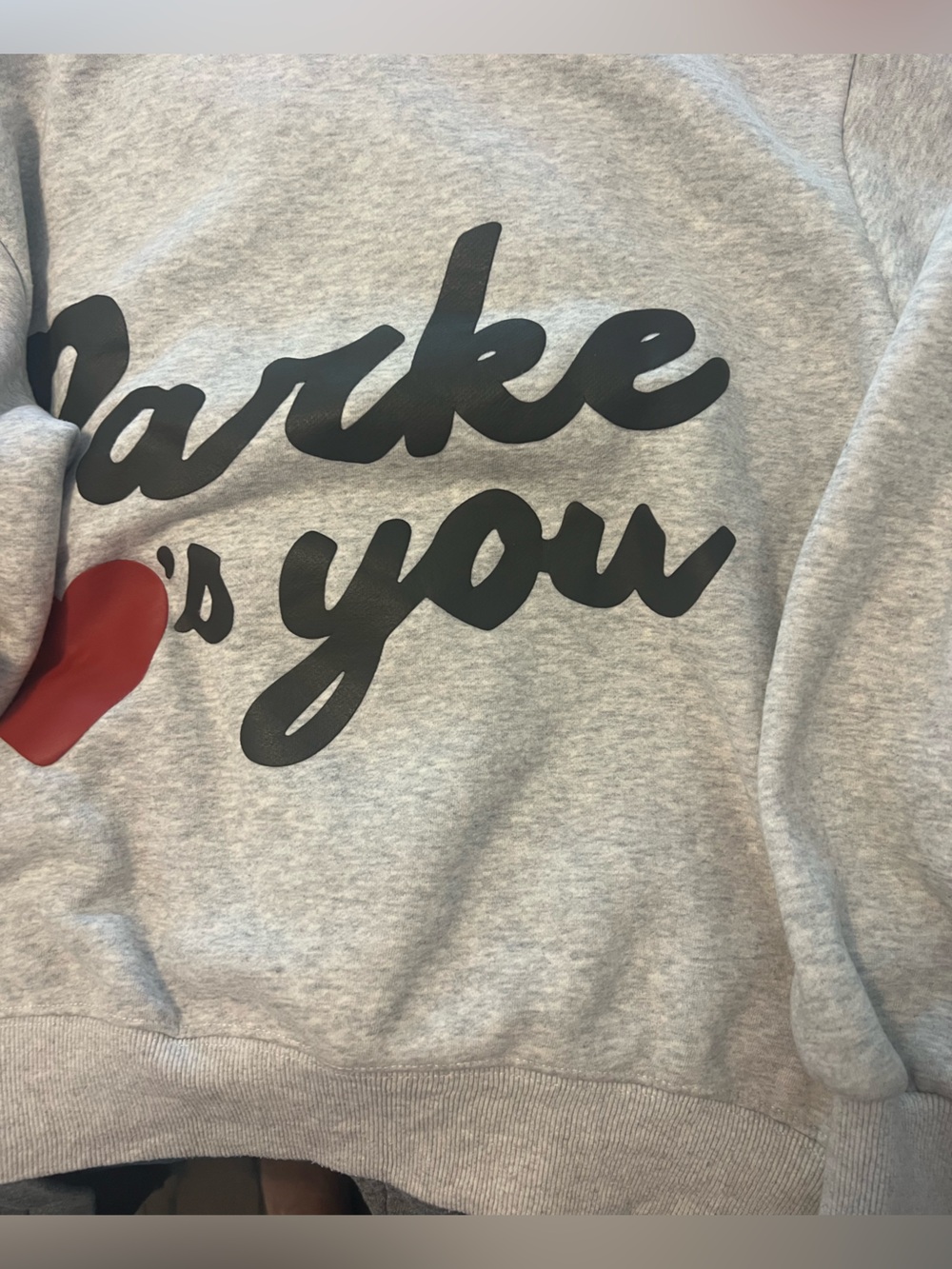 Parke “PARKE LOVES YOU” hoodie S/M
